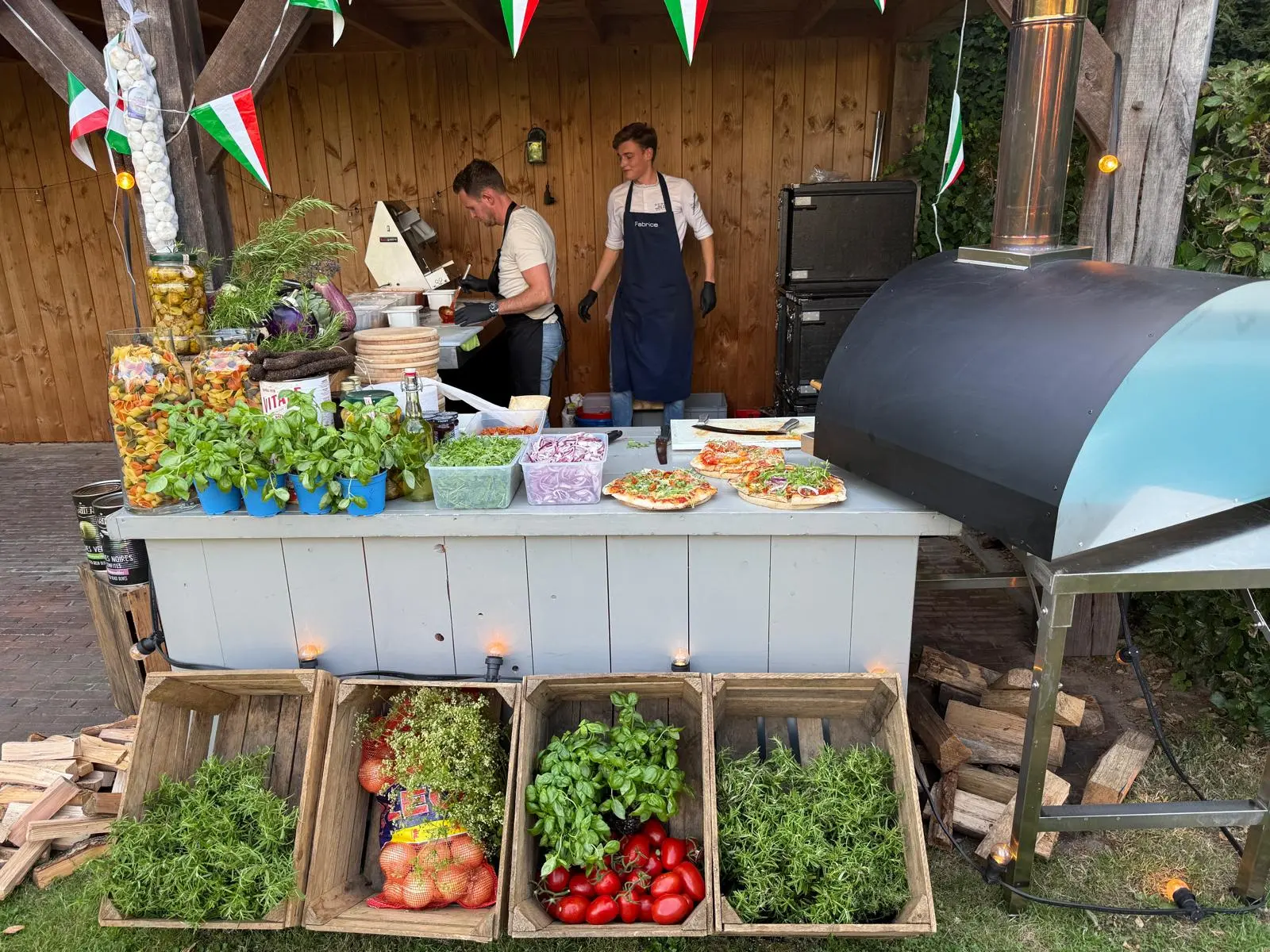 Catering stand overzicht